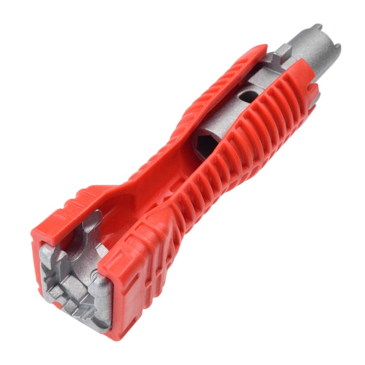 Cheie multifunctionala 16 in 1 din aluminiu pentru instalatii sanitare KRONUS