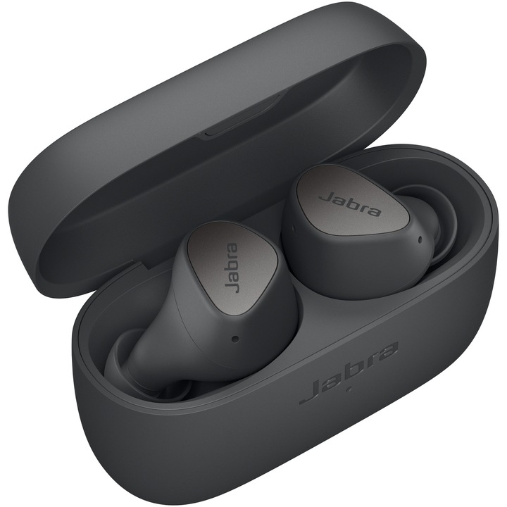 Слушалки In-ear Jabra Elite 4, True Wireless, Bluetooth, Dark Grey