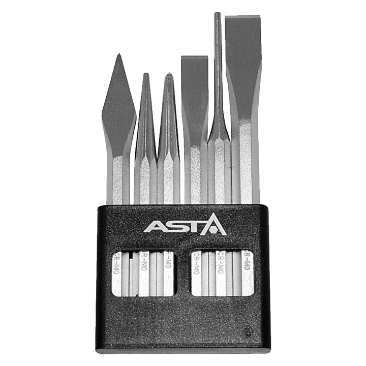 Set 6 dalti, 120mm, 130mm, 150mm, Asta