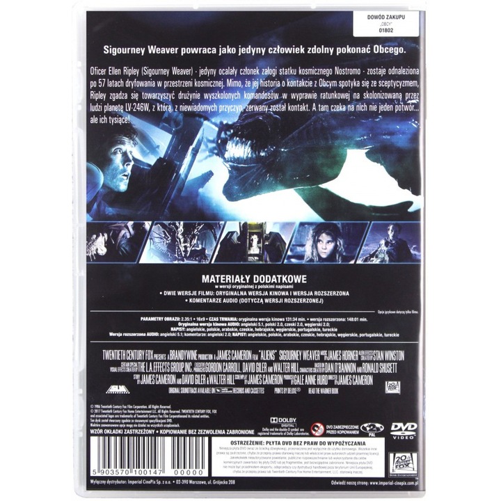 Alien 2 - Misiune de pedeapsa [DVD]