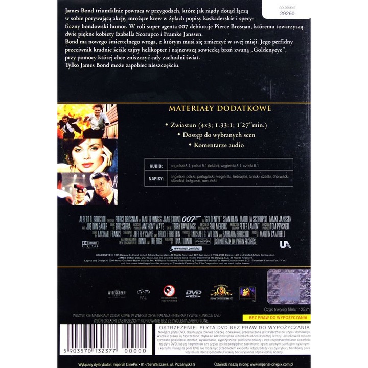 James Bond - GoldenEye [DVD]