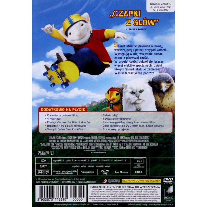 Stuart Little 2 [DVD]