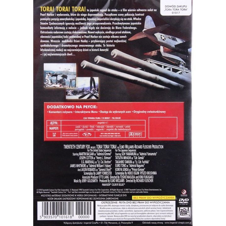Tora! Tora! Tora! [DVD]