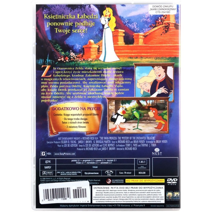 Lacul lebedelor 3 [DVD]