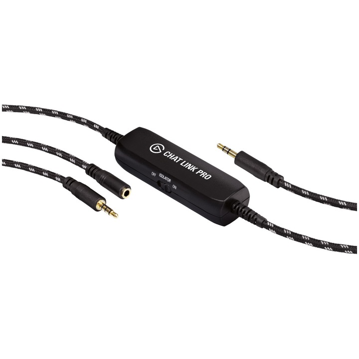 Аудио адаптер Elgato Chat Link Cable за PS4 и PS4 Pro