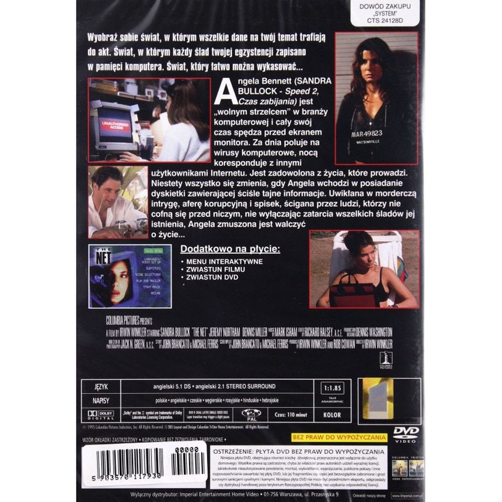The Net [DVD]