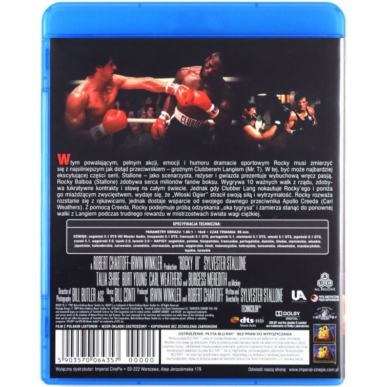 Rocky III [Blu-Ray] - eMAG.ro