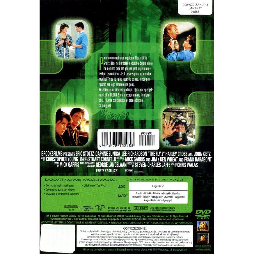 The Fly II [DVD] - eMAG.ro