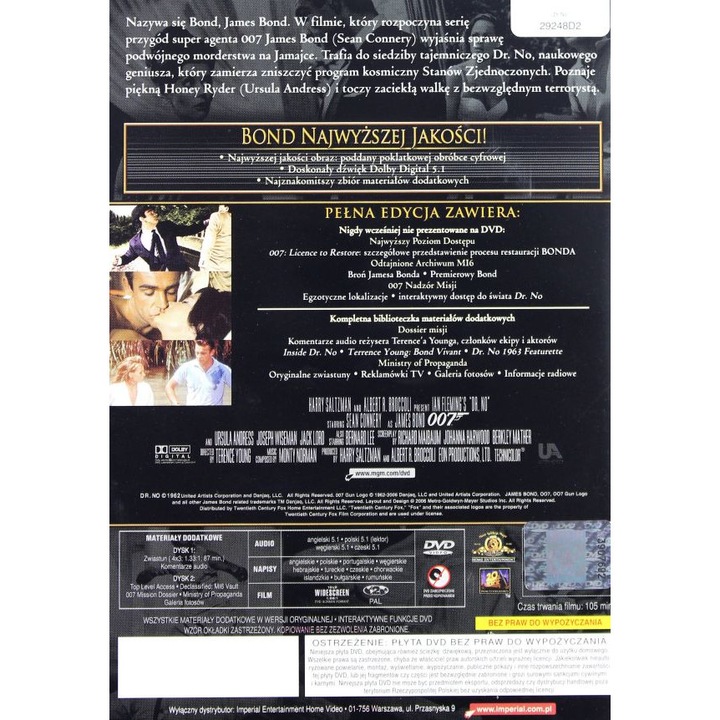 Dr. No [2DVD]