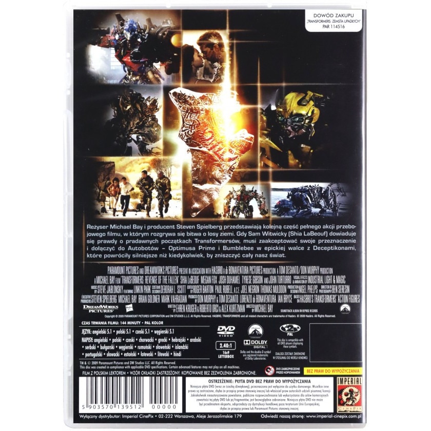 TRANSFORMERS [DVD] [2007] - eMAG.ro