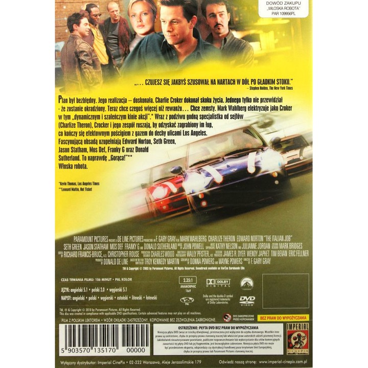 Jaf in stil italian [DVD]