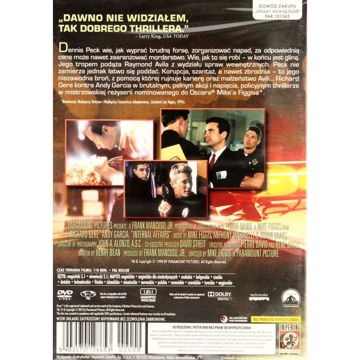 Afaceri interne [DVD]