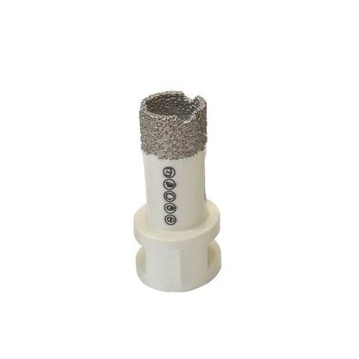 Carota Diamantata Premium M14 pentru placi de gresie, Ø25mm