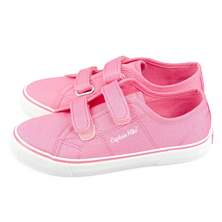 Tenisi copii, Captain Mike, Material textil, Roz, Roz, 28 EU