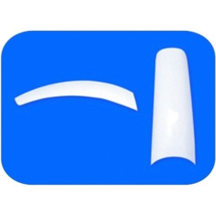 Set 50 de tips-uri, Activeshop, Plastic, Dimensiuni 7, Transparent