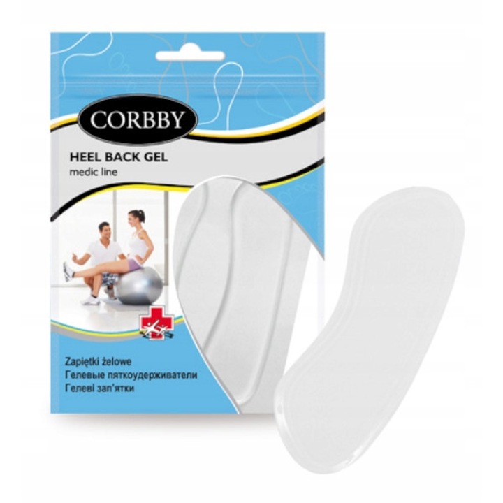 Insertii pentru pantofi, Corbby, Gel, Alb