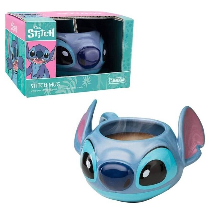 Lilo & Stitch - 3D bögre Stitch 450 ml