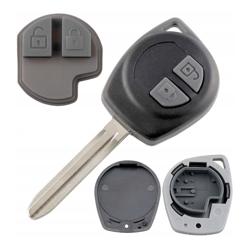 Happyit Étui Silicone Pour Clé Opel/Vauxhall Agila, Fiat Sedici, Suzuki