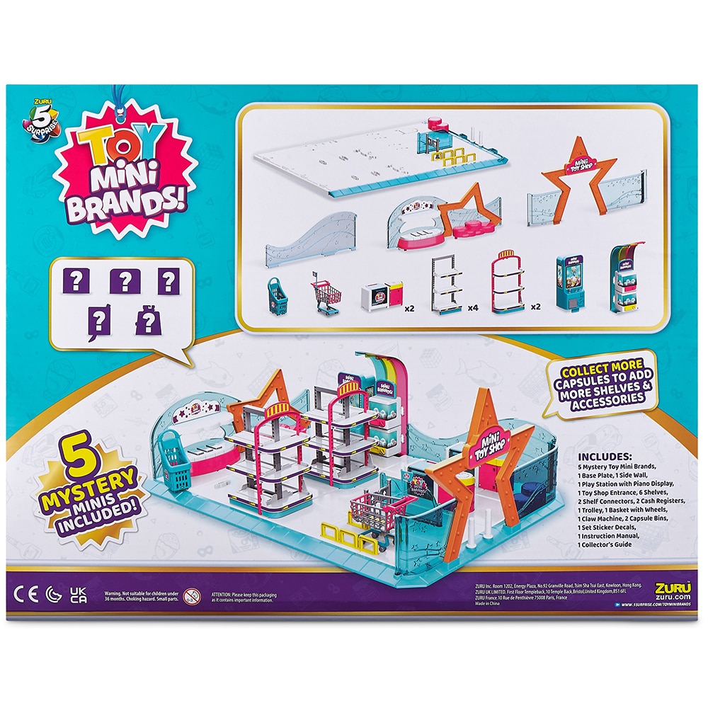 Комплект за игра 5 Surprise Магазин Toy Mini Brands, Серия 3 eMAG.bg