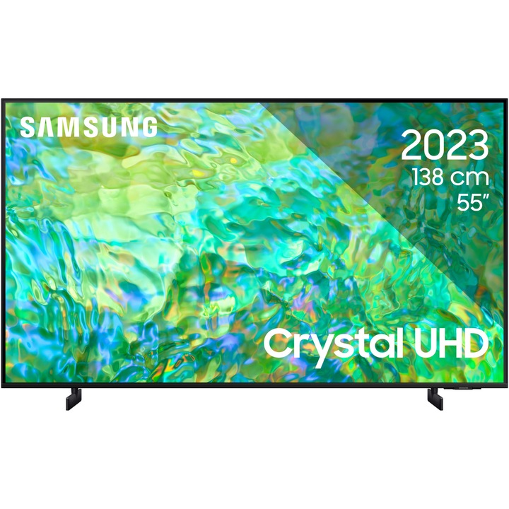 Samsung UE55CU8002KXXH Smart, LED Televízió, 138 cm, 4K, Crystal Ultra HD