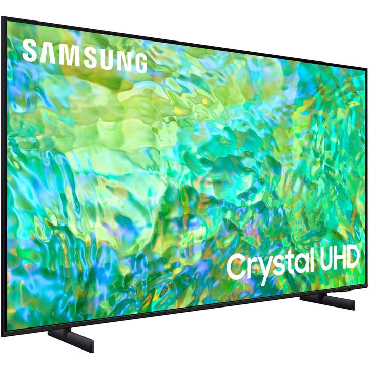 Телевизор SAMSUNG 43CU8072, 43" (108 см), Smart, UHD 4K, Клас G, LED