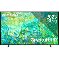 Televizor SAMSUNG LED 43CU8072, 108 cm, Smart, 4K Ultra HD, Clasa G (Model 2023)