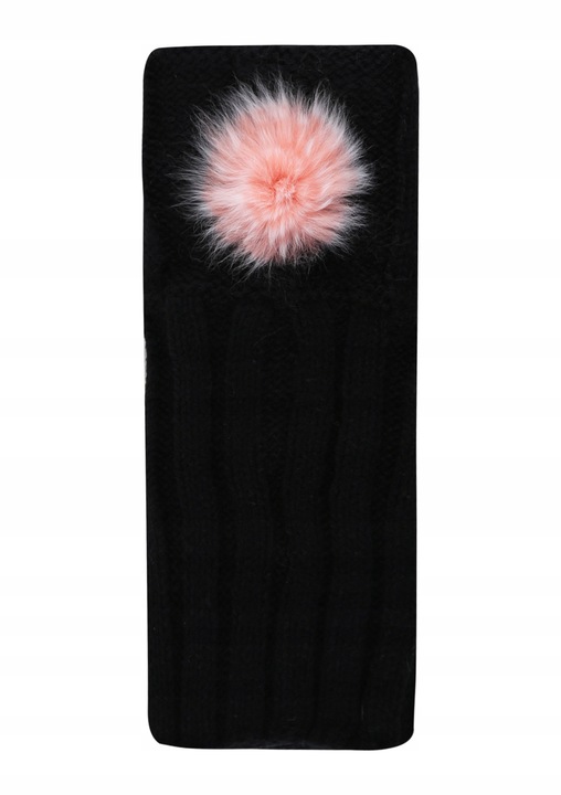 Jampiere femei, Inna, Acril/Poliamida, 23cm, Negru/Roz