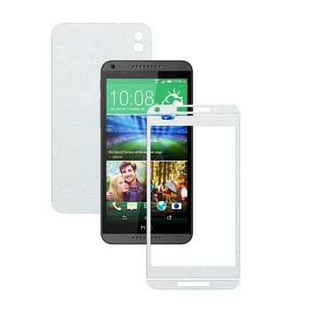Folie de protectie Carbon Skinz, Husa de tip Skin Adeziv pentru Carcasa, Piele Alba dedicata HTC Desire 816 Folie de protectie Carbon Skinz, Husa de tip Skin Adeziv pentru Carcasa, Piele Alba dedicata HTC Desire 816