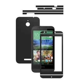 Folie de protectie Carbon Skinz, Husa de tip Skin Adeziv pentru Carcasa, Negru Mat dedicata HTC Desire 510 Folie de protectie Carbon Skinz, Husa de tip Skin Adeziv pentru Carcasa, Negru Mat dedicata HTC Desire 510