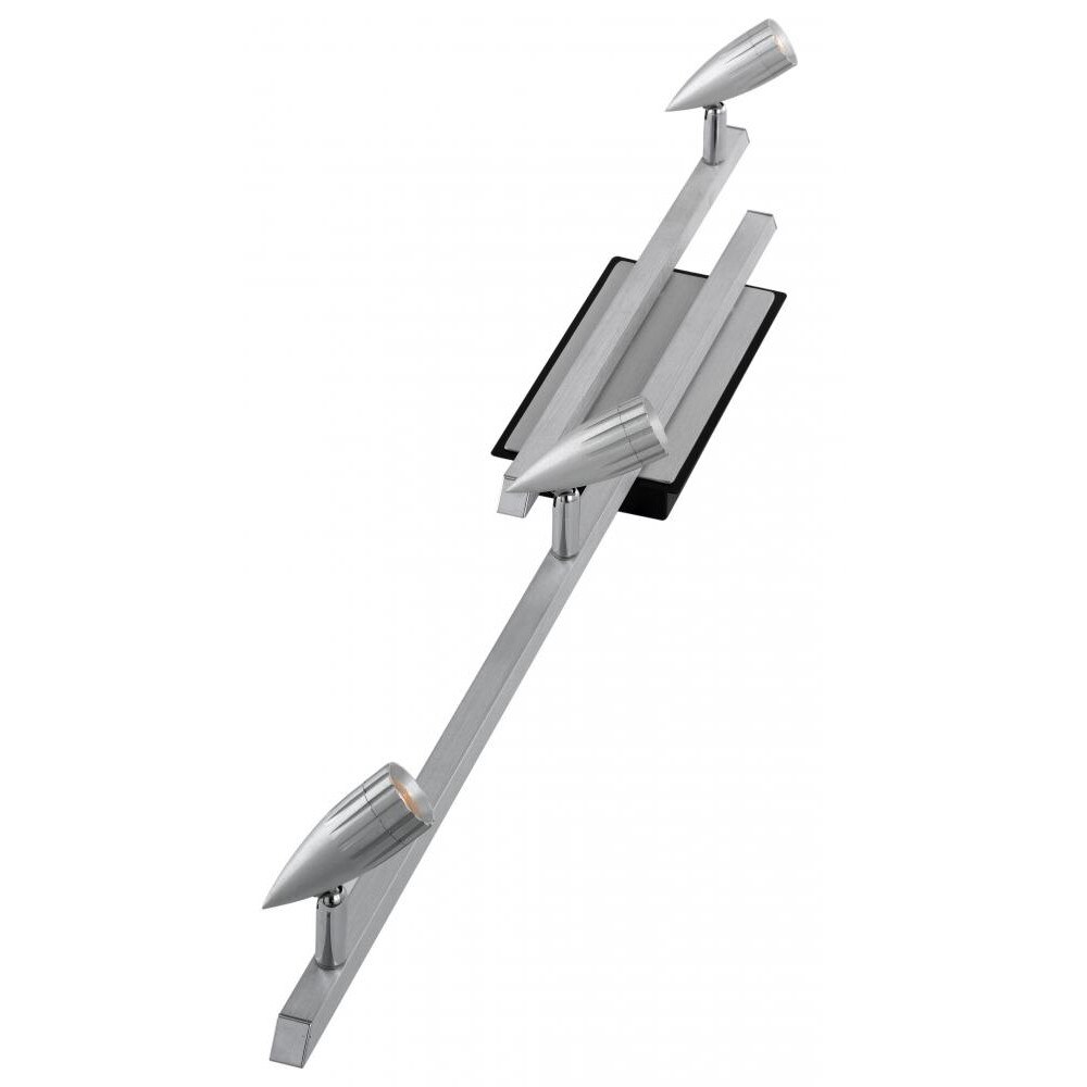 Plafoniera spot Penform, EGLO, GZ4, 3x20W, 3x360 lm, otel, aluminiu