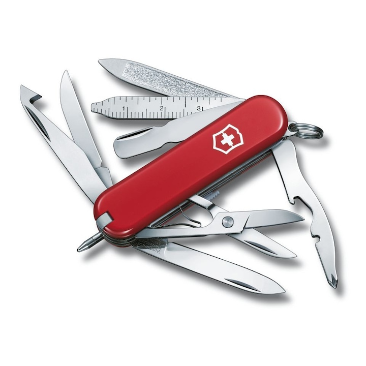 Швейцарски джобен нож Victorinox Mini Champ red 0.6385