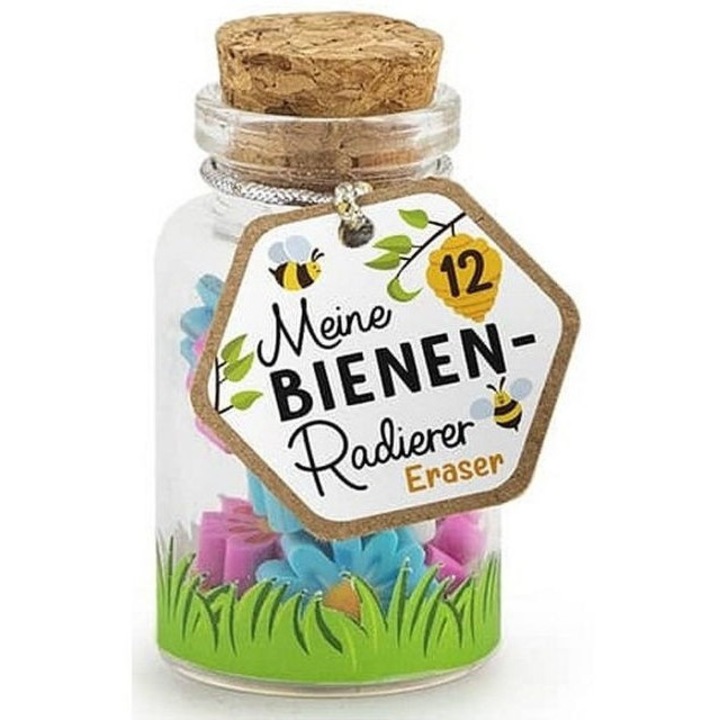 Trendhaus мини гумички пчели в стъкло - 12 бр