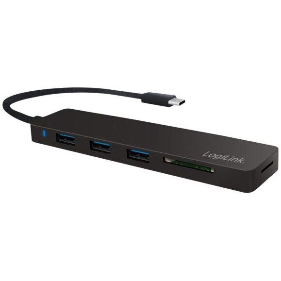 LogiLink Cavo USB 3.0 3m: USB A A USB B, Nero, 5 Gbps, Schermato