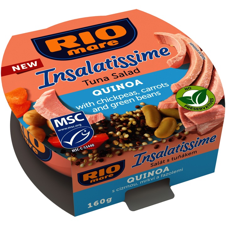 Salata Rio Mare Cu Quinoa, 160g