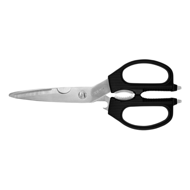 Foarfeca multifunctionala Taskmaster 1121, Kershaw, Otel carbon, 22.5 cm, Negru