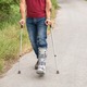 Suport pentru picior si tibie Genesis Walker, Dimensiunea L, Breg, Gri
