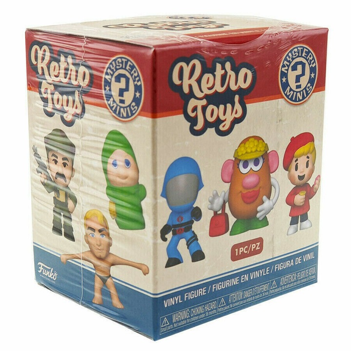 Пакет изненада фигурка Retro Toys, FunKo, винил, 6,5 см, многоцветен