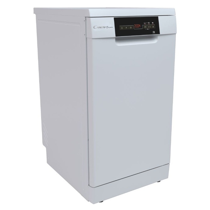 Masina de spalat vase, Candy, CDPH 2D1047W, Clasa energetica E, Consum apa 9 L, 7 programe, Alb