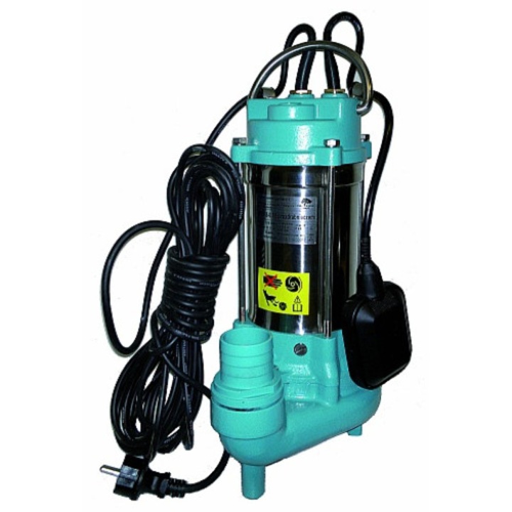 Потопяема помпа с чопър, OMNIGENA, 750 W, 216 л/мин, Черен/Син