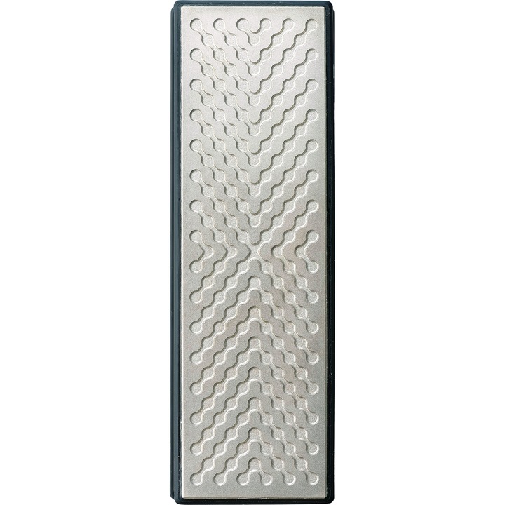 Kőszintező lap kések élezéséhez, Shapton, üveg/gyémánt, 253x80x24mm, szürke