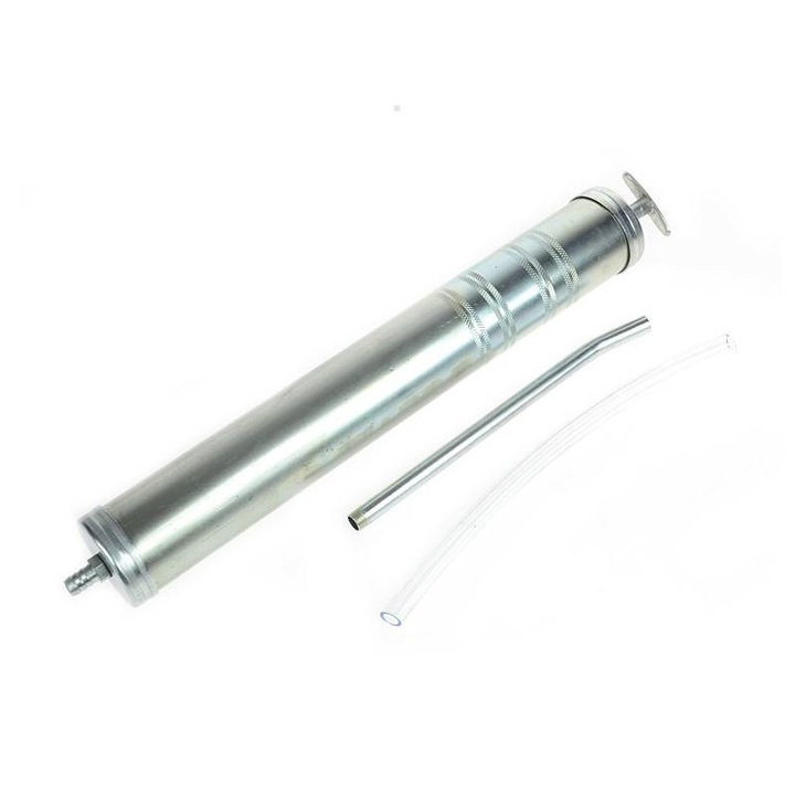 Спринцовка за масло, UN, Стомана, 500 мл, Сребриста