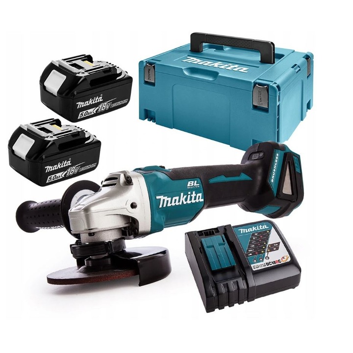 Мелница, Makita, 18V, 8500 об./мин., Синя