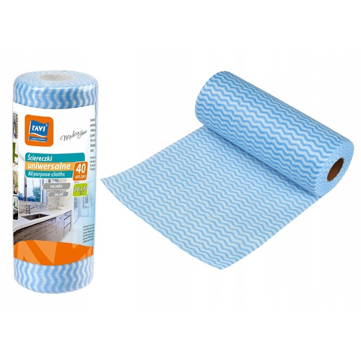 Laveta Ravi, 20X40, Albastru