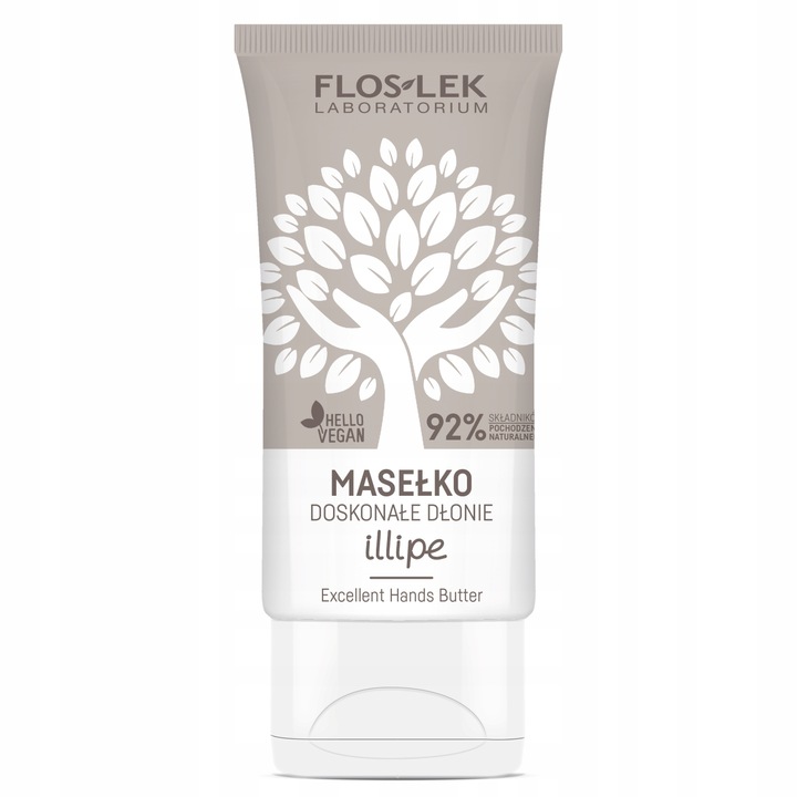 Kézkrém, Floslek, Vegán, Hidratálásra, 50 ml