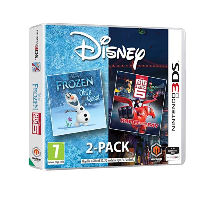 Joc Disney's Frozen Big Hero 6 Double Pack Nd Pentru Nintendo DS