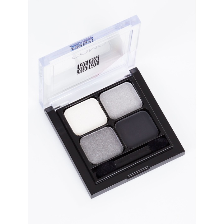 Paleta 4 farduri de pleoape, Como Milano, No. 12, Multicolor