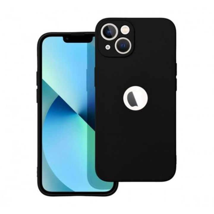 Forcell Soft Apple iPhone 13 szilikon tok fekete (60613) (FO60613)