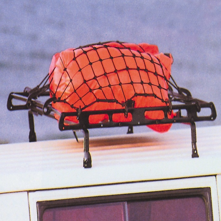 Еластична мрежа за закрепване на товари с кукички 120х80см