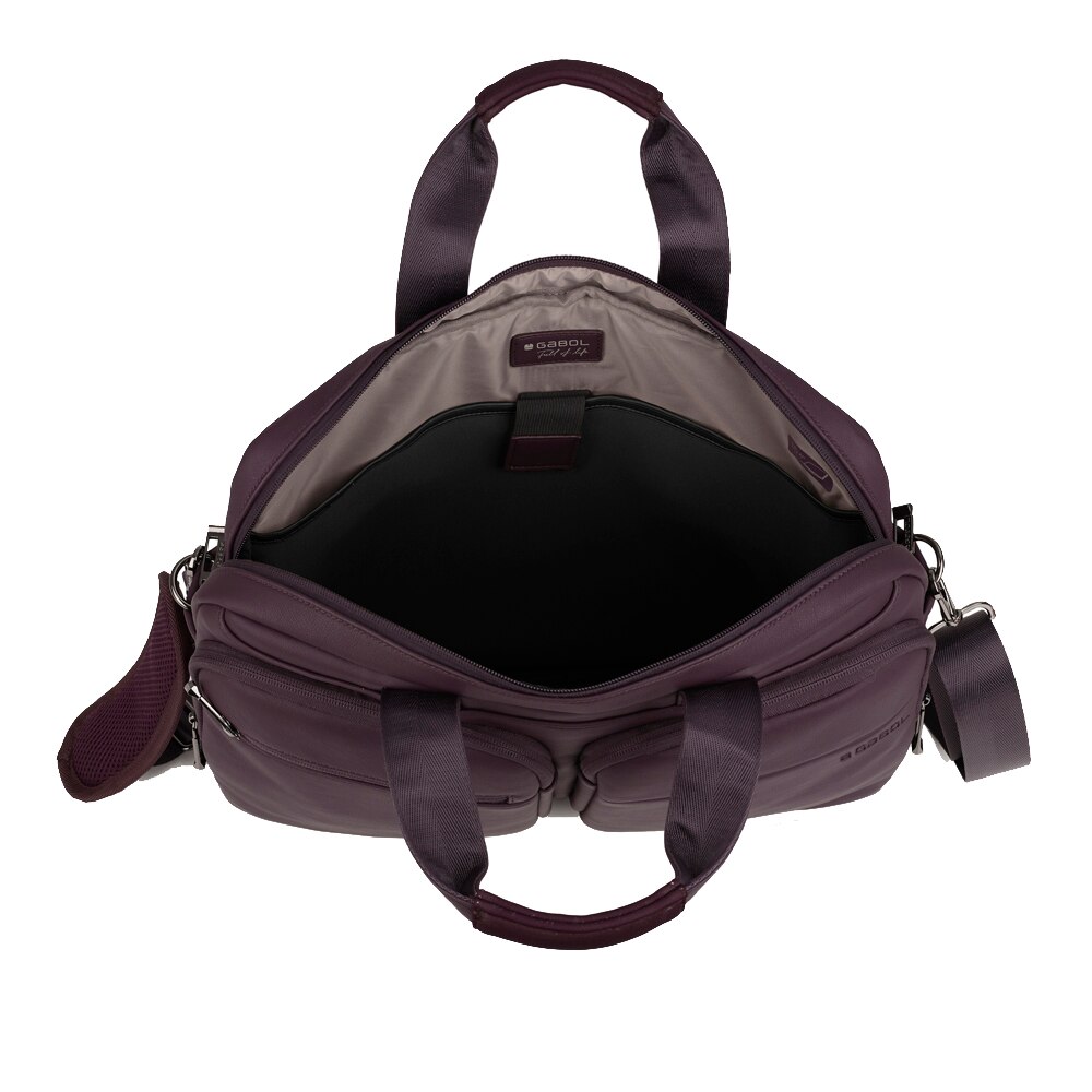 Geanta servieta Gabol piele ecologica 15,6 inch colectia Pause 412710