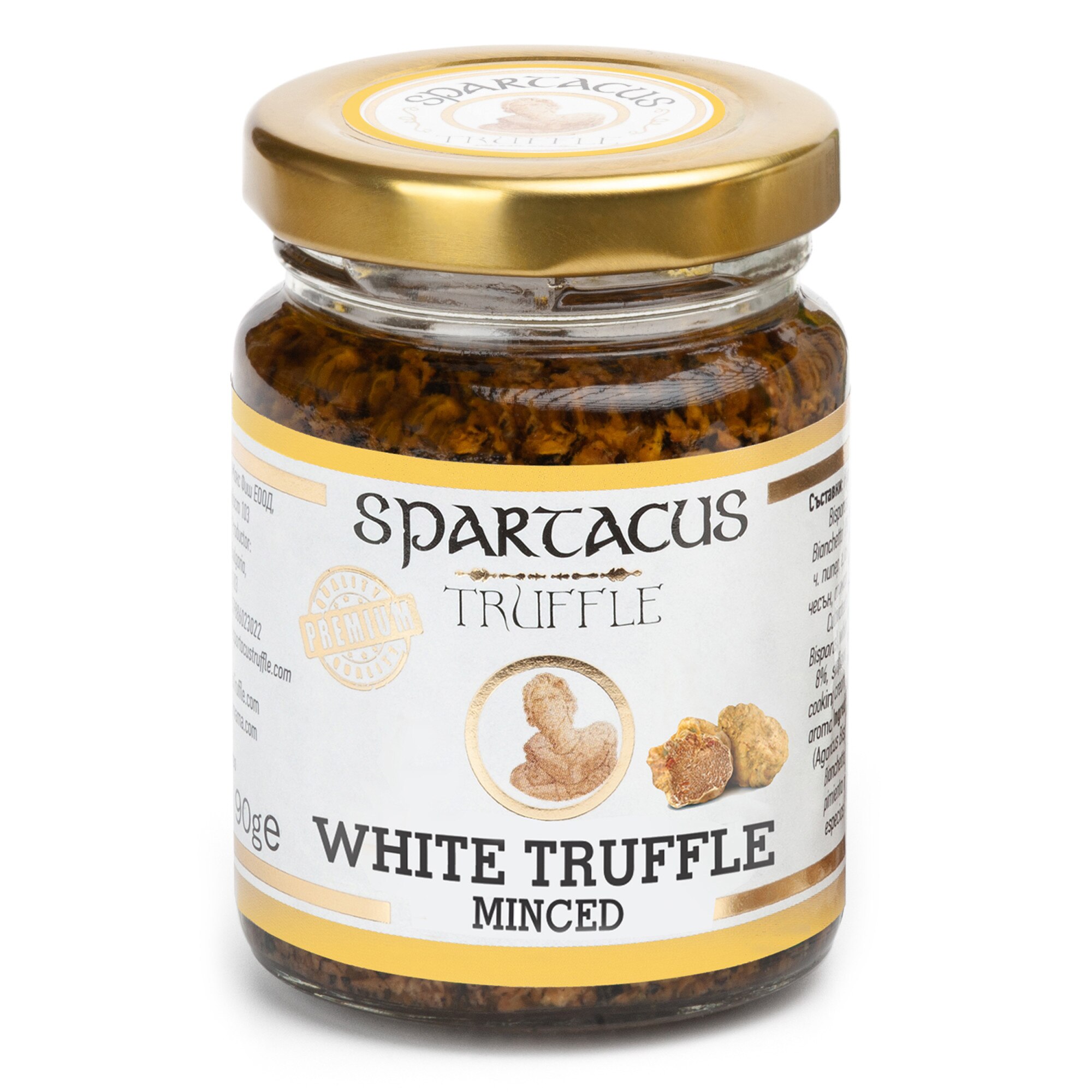Смлян бял трюфел Spartacus Truffle, 90гр - eMAG.bg